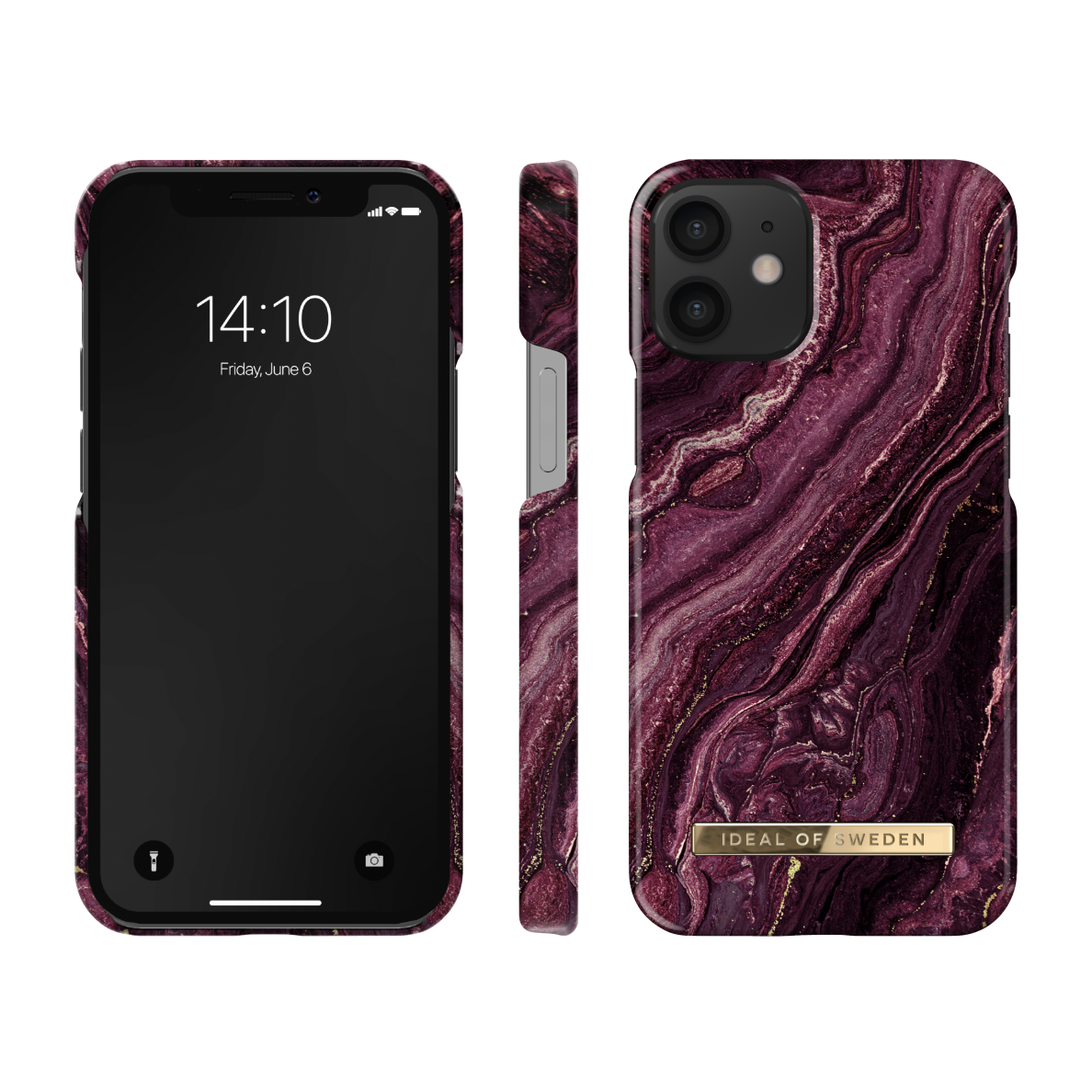 iPhone 12 MINI iDeal Of Sweden nugarėlė Golden Plum 1