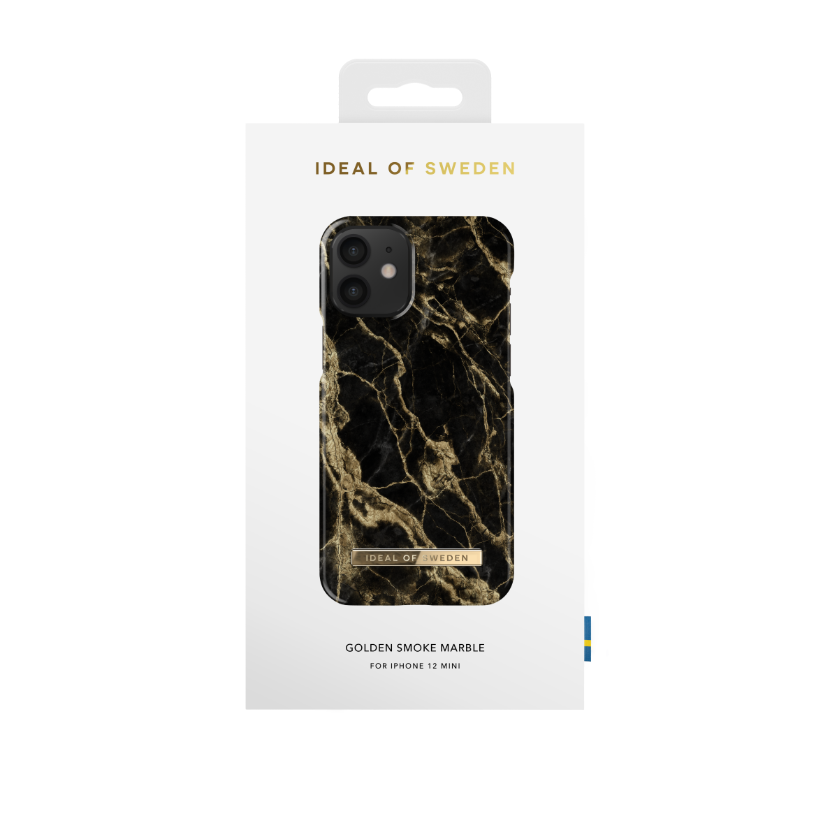iPhone 12 MINI iDeal Of Sweden nugarėlė Golden Smoke Marble 1
