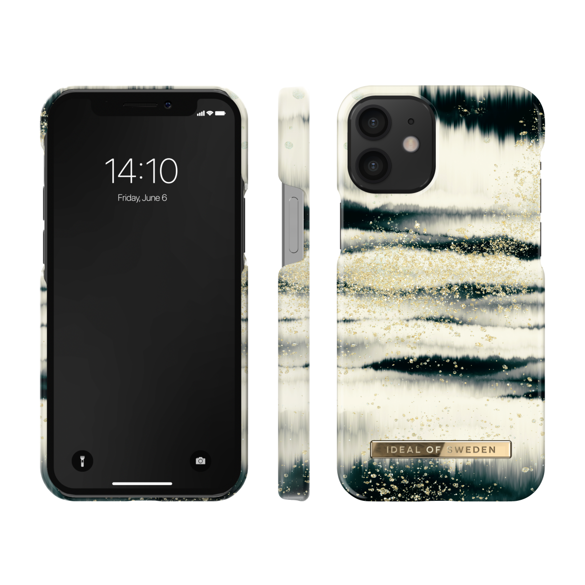 iPhone 12 MINI iDeal Of Sweden nugarėlė Golden Tie Dye 2