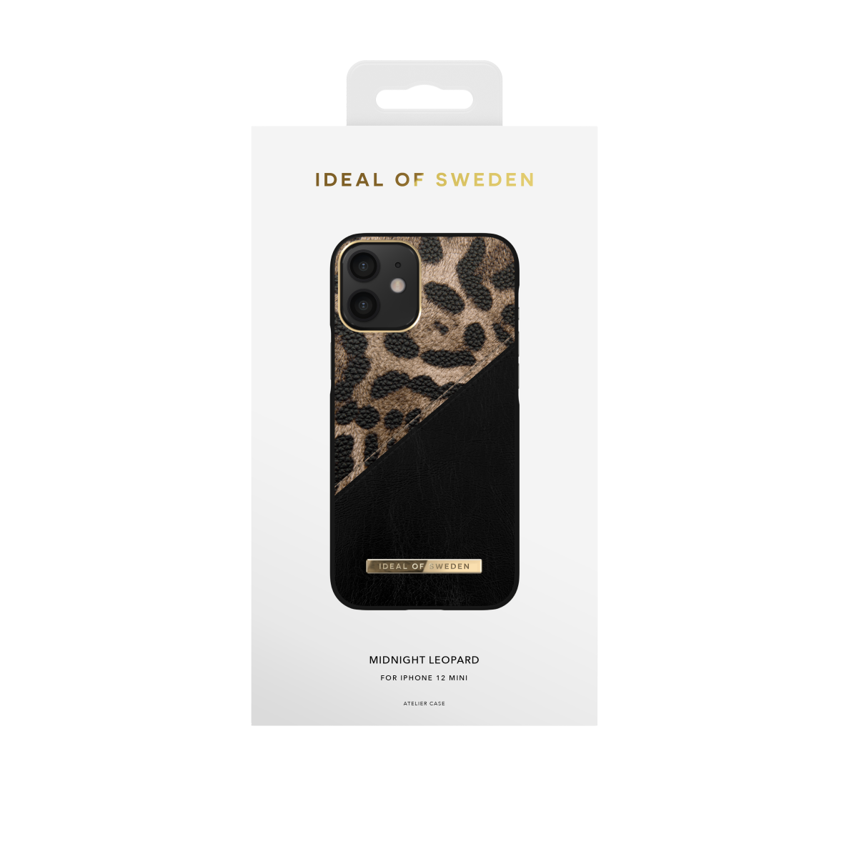 iPhone 12 MINI iDeal Of Sweden nugarėlė Midnight Leopard 2 iPhone 12 MINI iDeal Of Sweden nugarėlė Midnight Leopard 2