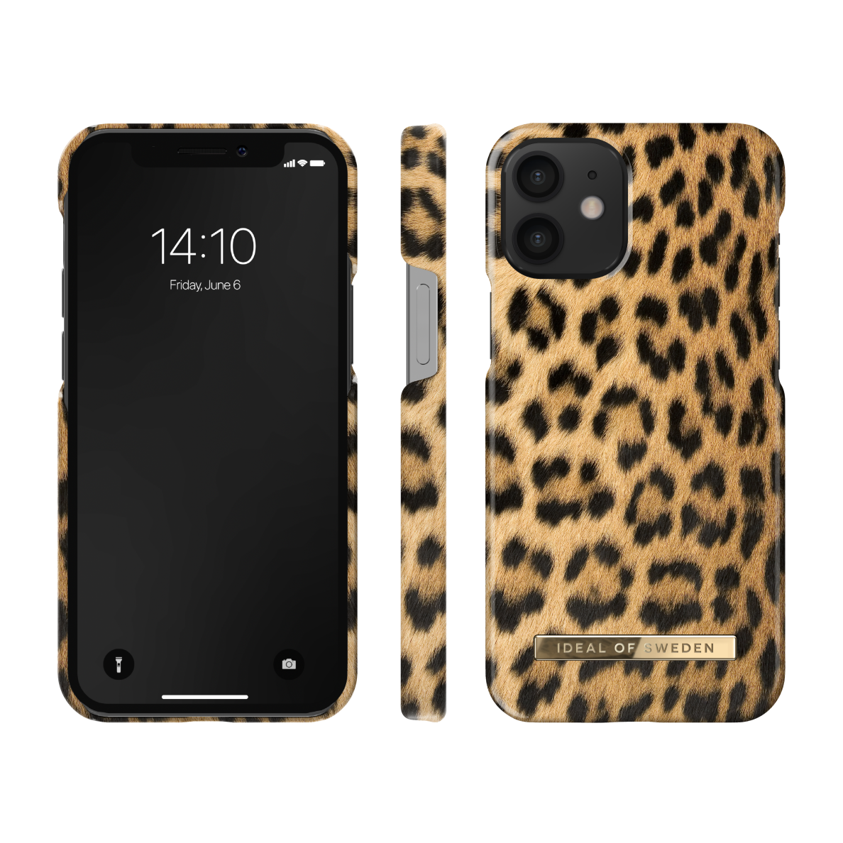 iPhone 12 MINI iDeal Of Sweden nugarėlė Wild Leopard 2