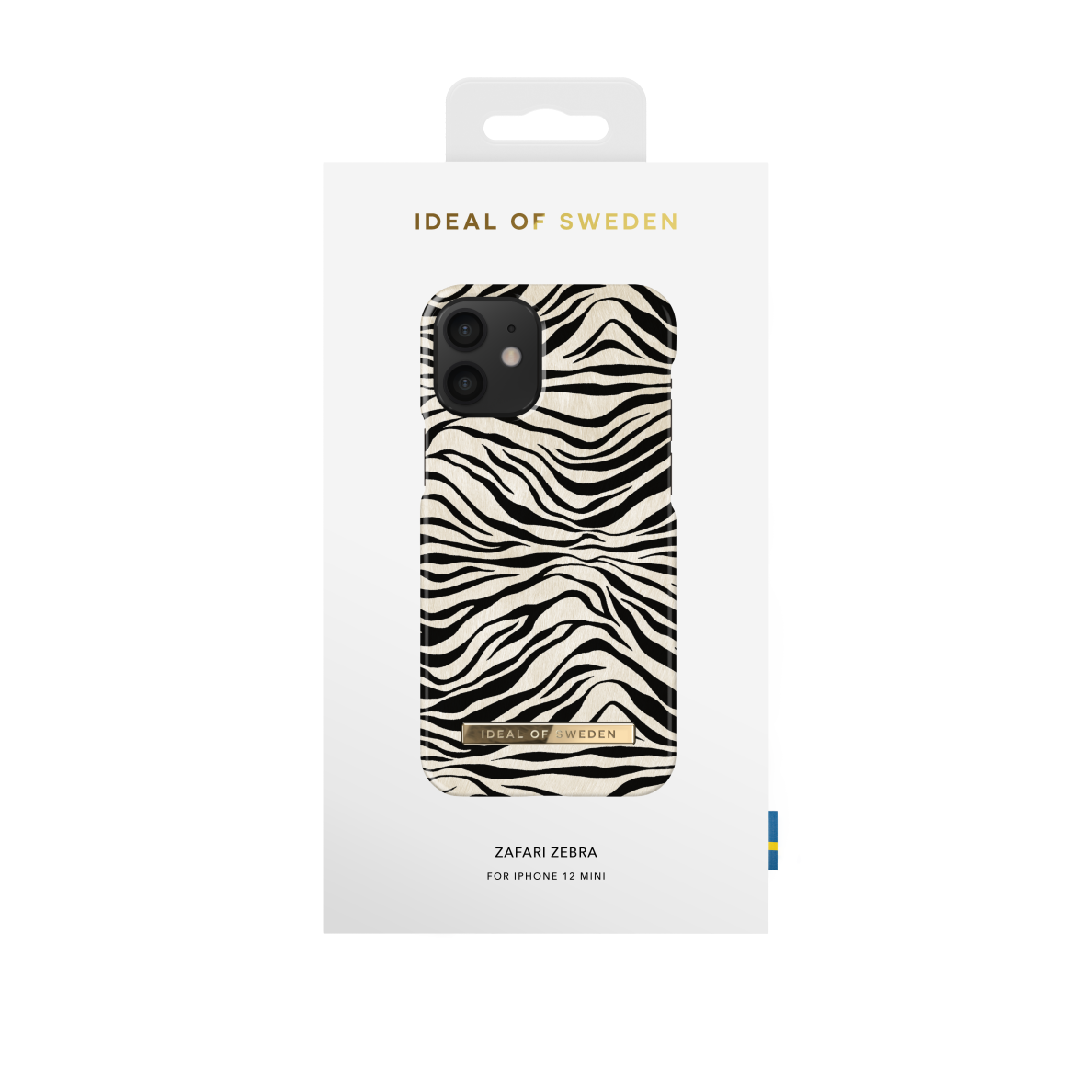 iPhone 12 MINI iDeal Of Sweden nugarėlė Zafari Zebra 1