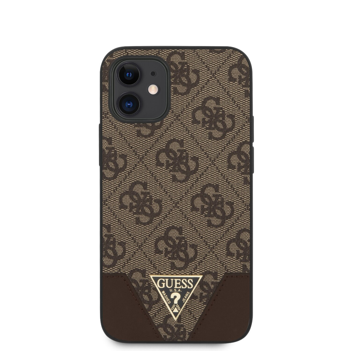 iPhone 12 MINI ruda GUESS nugarėlė GUHCP12SPU4GHBR 1