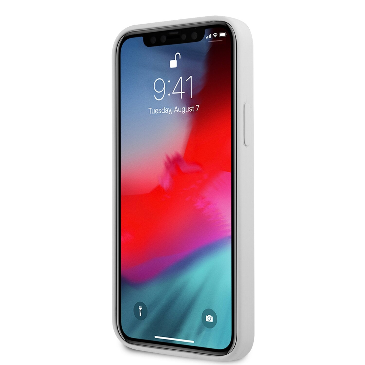 iPhone 12 PRO MAX balta KARL LAGERFELD nugarėlė KLHCP12LSLKHWH 1