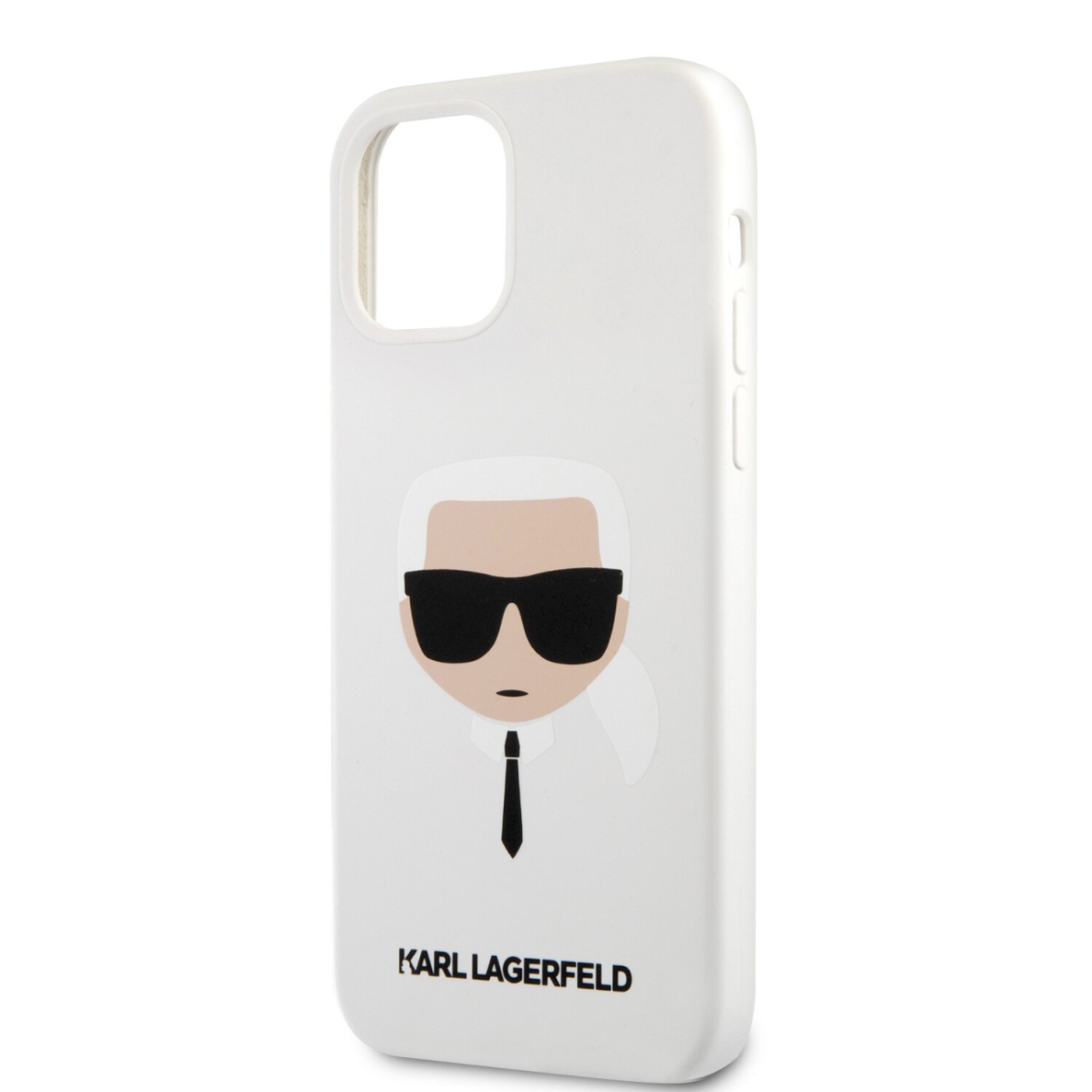 iPhone 12 PRO MAX balta KARL LAGERFELD nugarėlė KLHCP12LSLKHWH 5