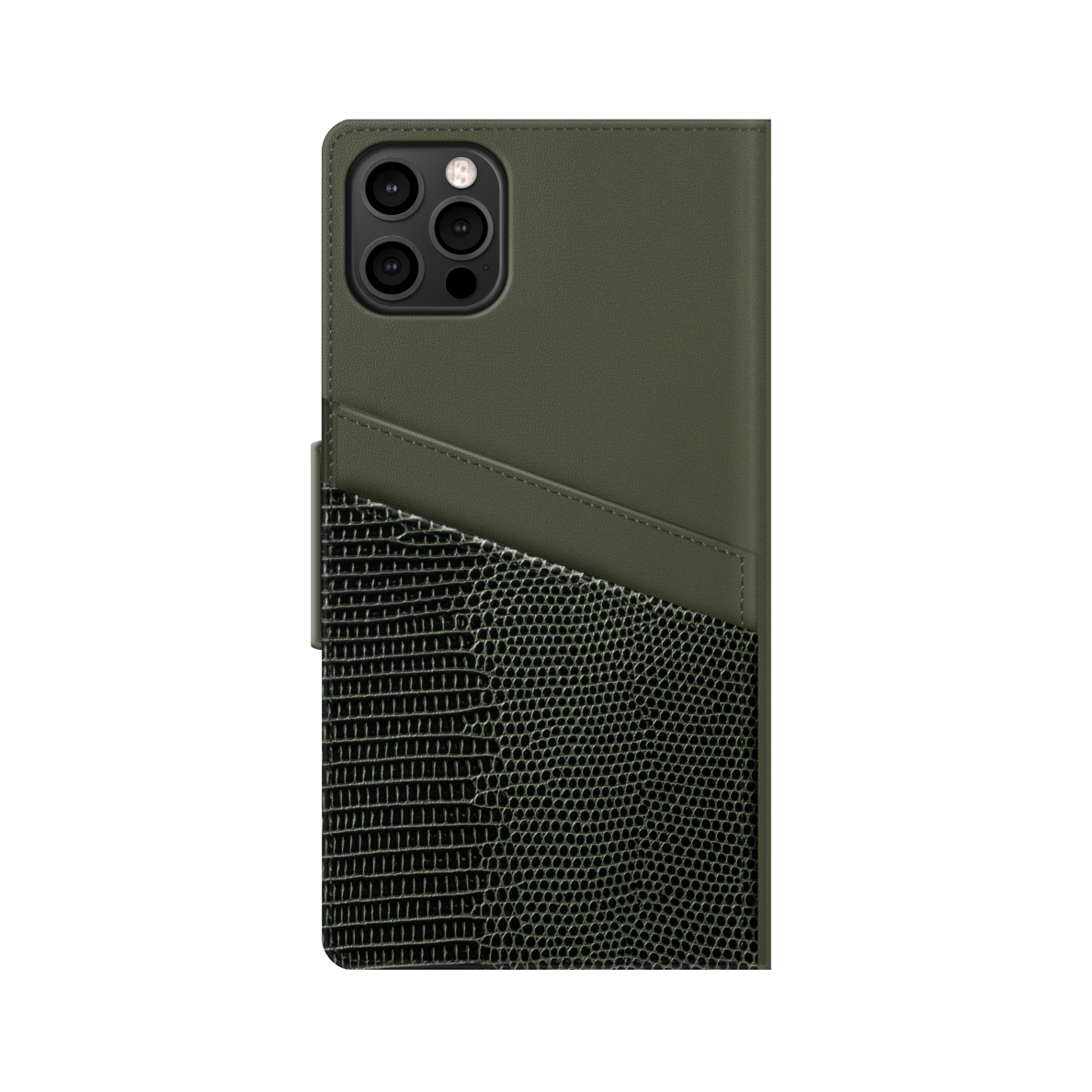 iPhone 12 PRO MAX iDeal Of Sweden dėklas Unity Wallet Metal Woods 2