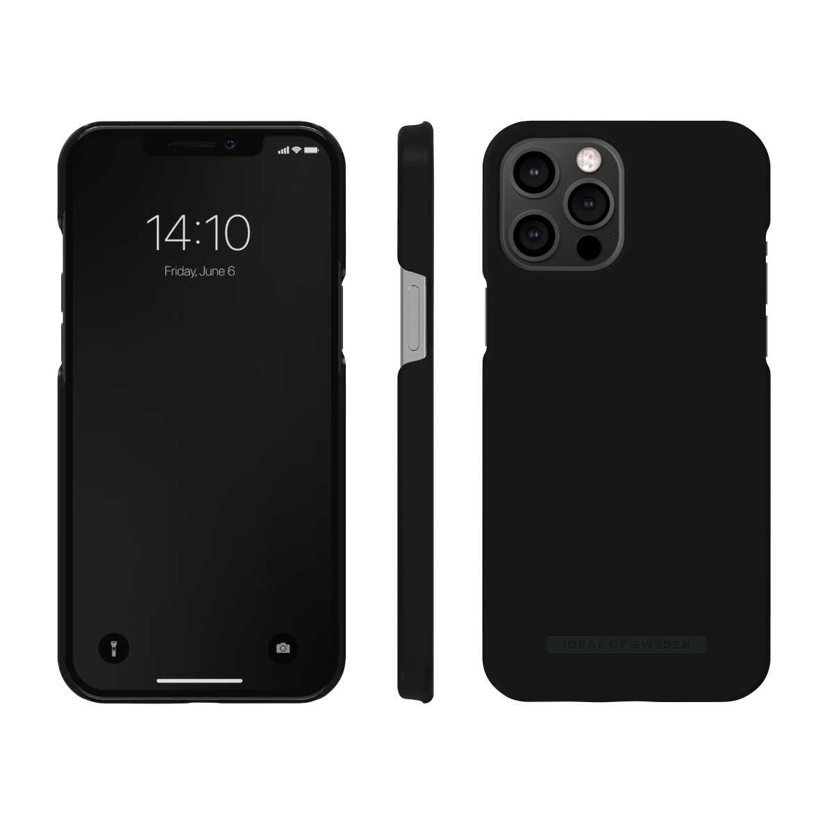 iPhone 12 PRO MAX iDeal Of Sweden nugarėlė Coal Black 1 iPhone 12 PRO MAX iDeal Of Sweden nugarėlė Coal Black 1