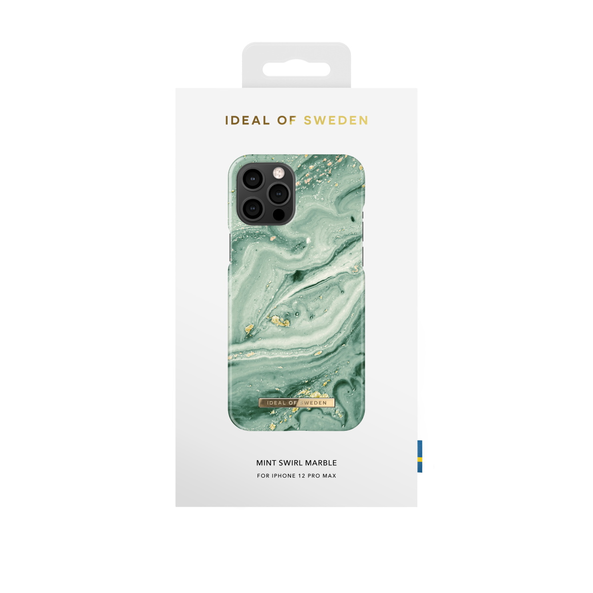 iPhone 12 PRO MAX iDeal Of Sweden nugarėlė Mint Swirl Marble 2 iPhone 12 PRO MAX iDeal Of Sweden nugarėlė Mint Swirl Marble 2