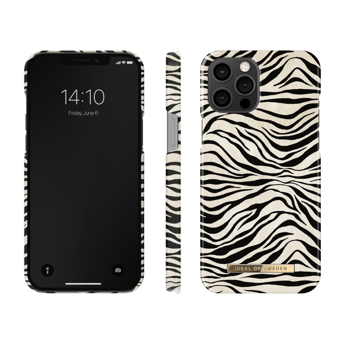 iPhone 12 PRO MAX iDeal Of Sweden nugarėlė Zafari Zebra 2