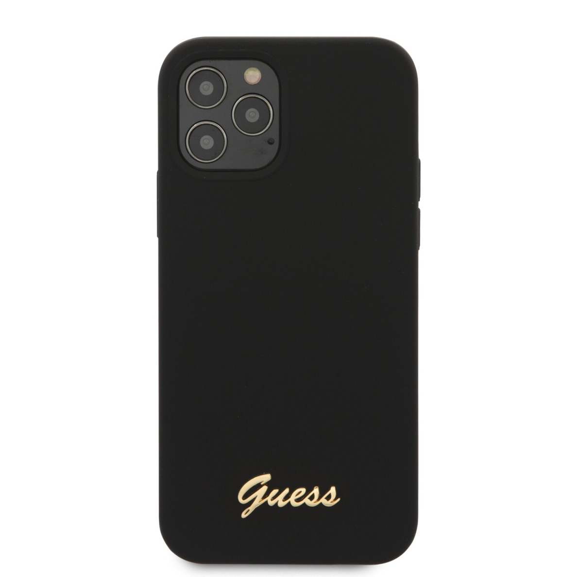 iPhone 12 PRO MAX juoda GUESS nugarėlė GUHCP12LLSLMGBK 3
