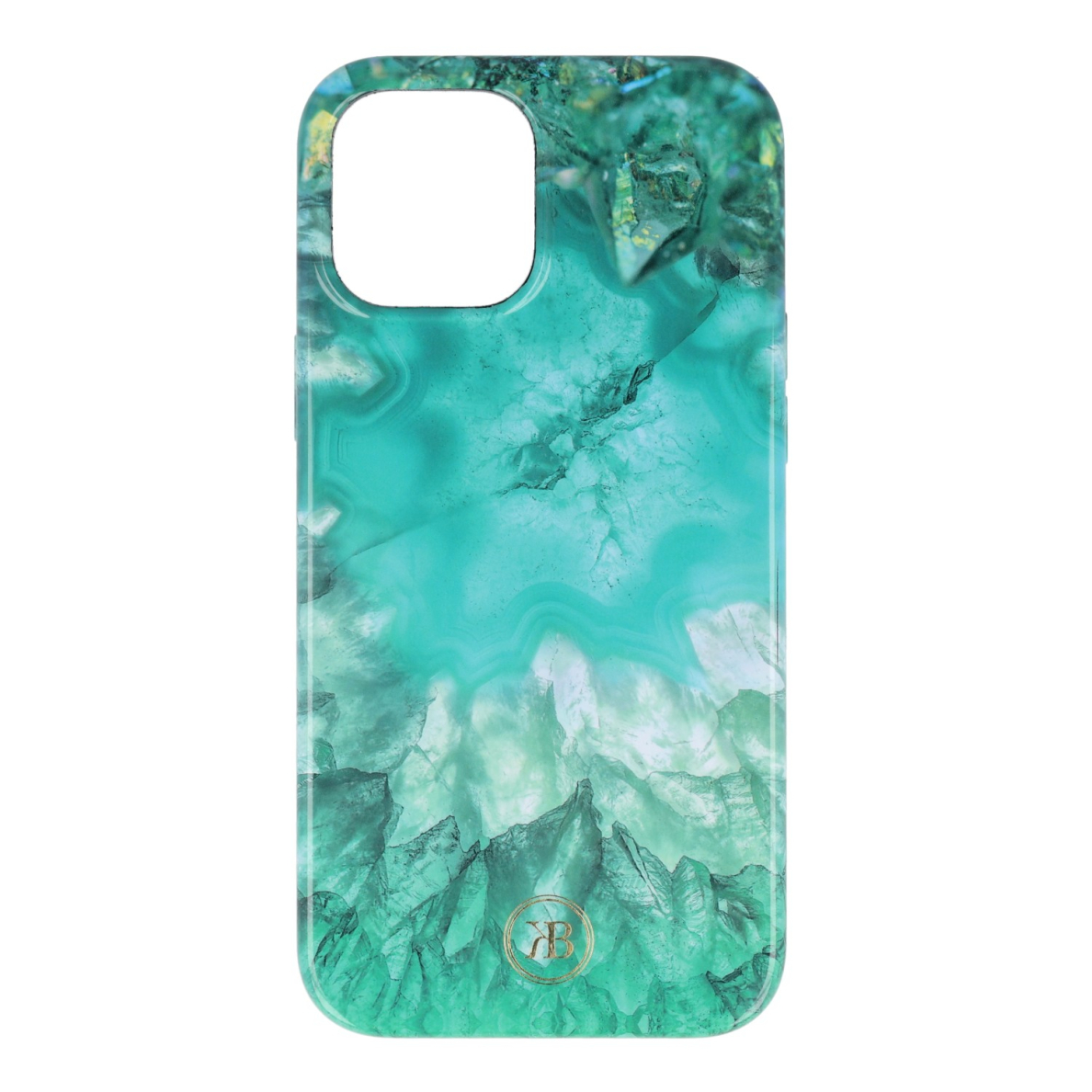 iPhone 12 PRO MAX KINGXBAR stone nugarėlė Agate Green