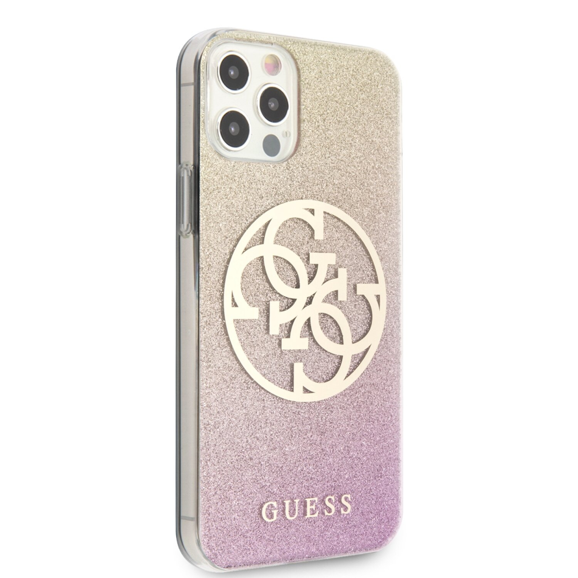 iPhone 12 Pro Max rausva glitter GUESS nugarėlė GUHCP12LPCUGLPGG 4 iPhone 12 Pro Max rausva glitter GUESS nugarėlė GUHCP12LPCUGLPGG 4