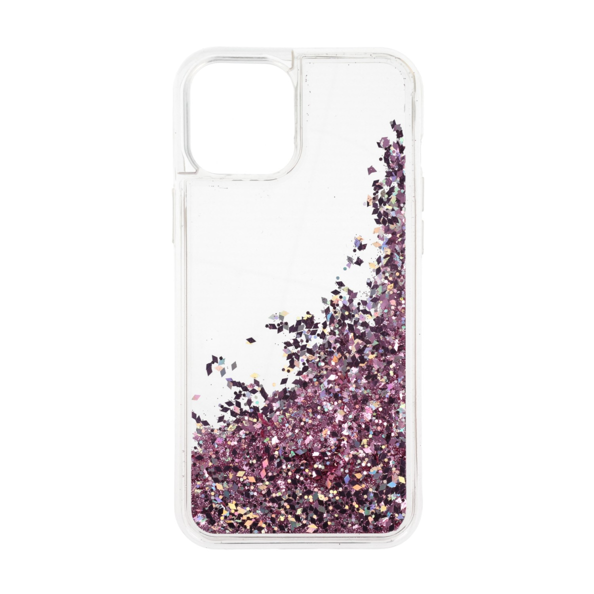 iPhone 12 PRO MAX rausva WATER SPARKLE nugarėlė