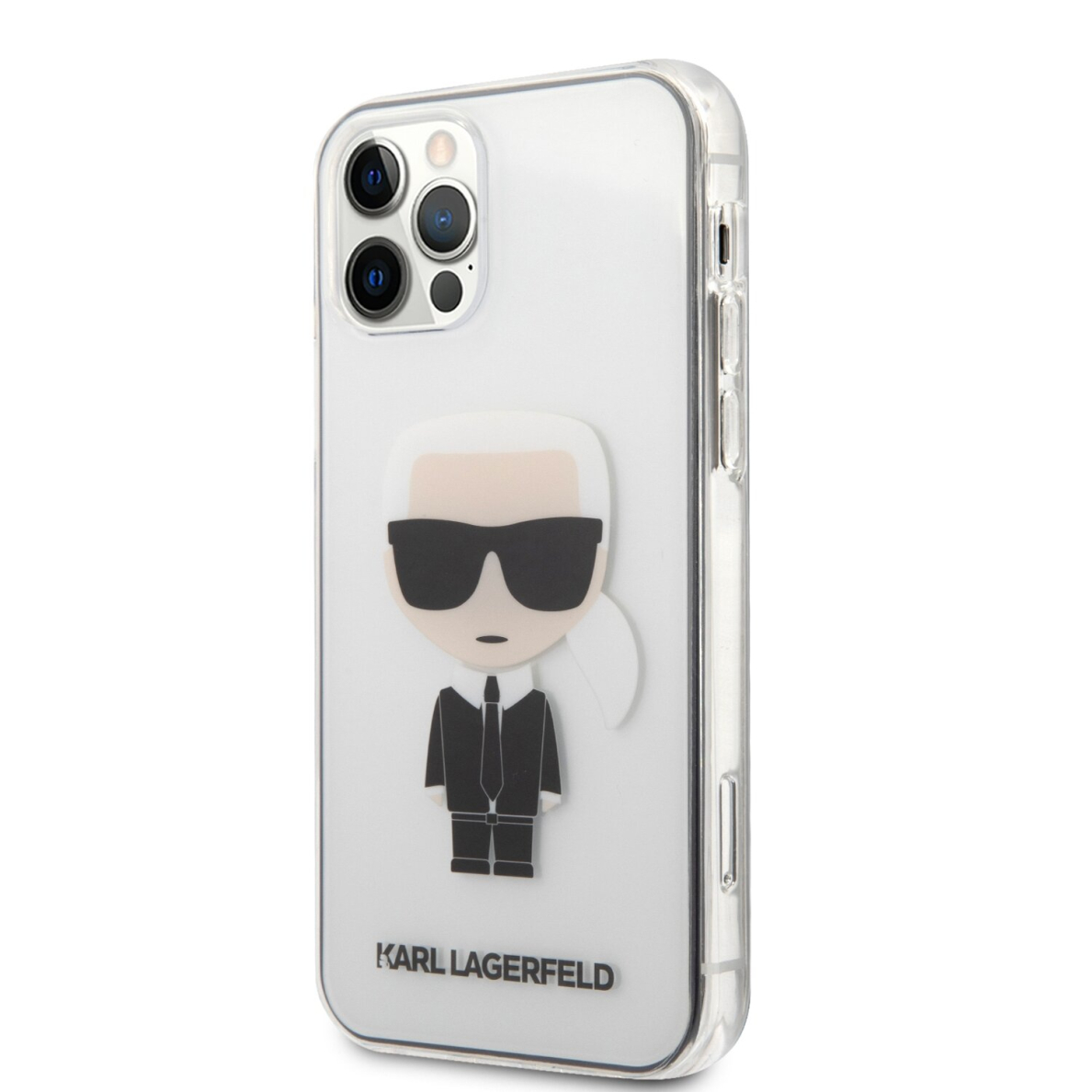 iPhone 12 PRO MAX skaidri KARL LAGERFELD nugarėlė KLHCP12LTRIK 2