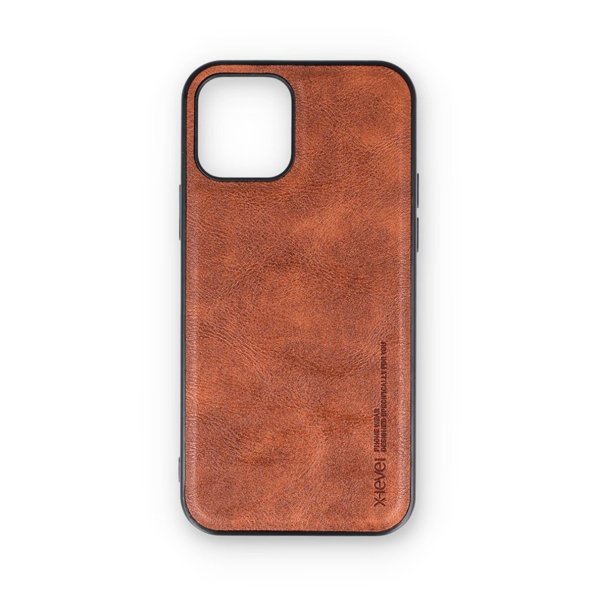 iPhone 12/12 PRO brown X-LEVEL EARL3 nugarėlė