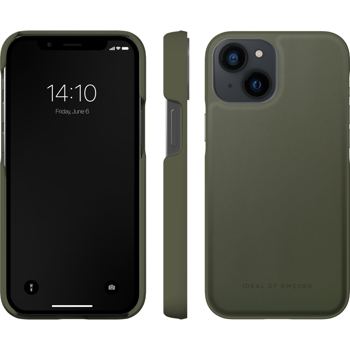 iPhone 12 / 12 PRO iDeal Of Sweden nugarėlė Intense Khaki 1