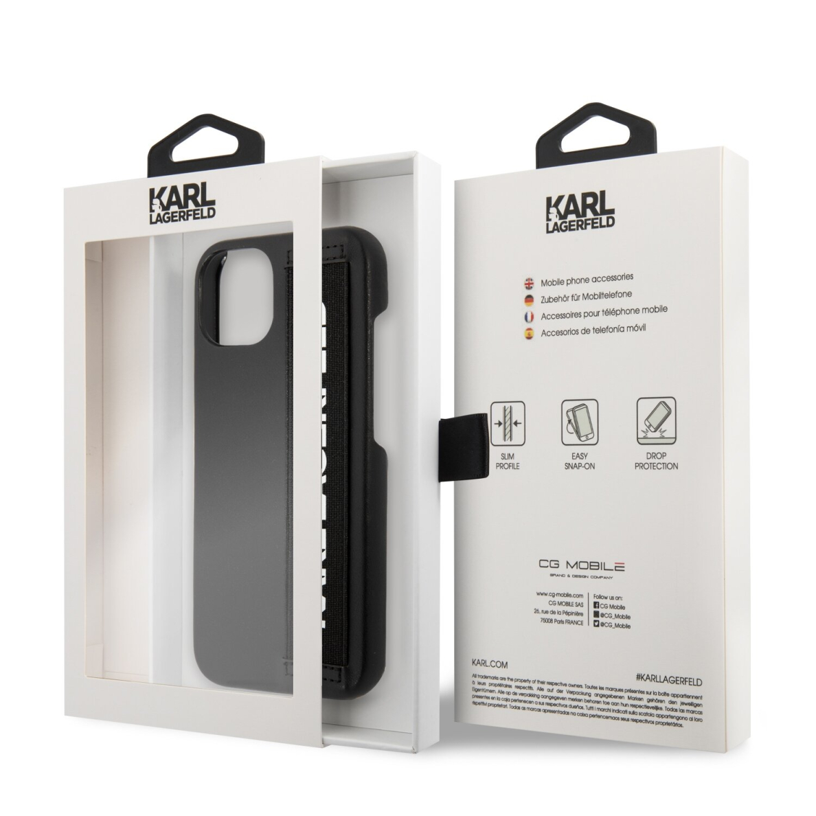 iPhone 13 juoda KARL LAGERFELD nugarėlė KLHCP13MSTKLBK 7 iPhone 13 juoda KARL LAGERFELD nugarėlė KLHCP13MSTKLBK 7