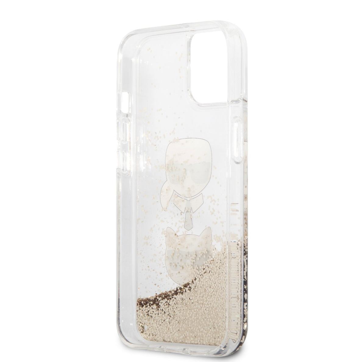 iPhone 13 MINI aukso sp. water KARL LAGERFELD nugarėlė KLHCP13SKICGLD 7