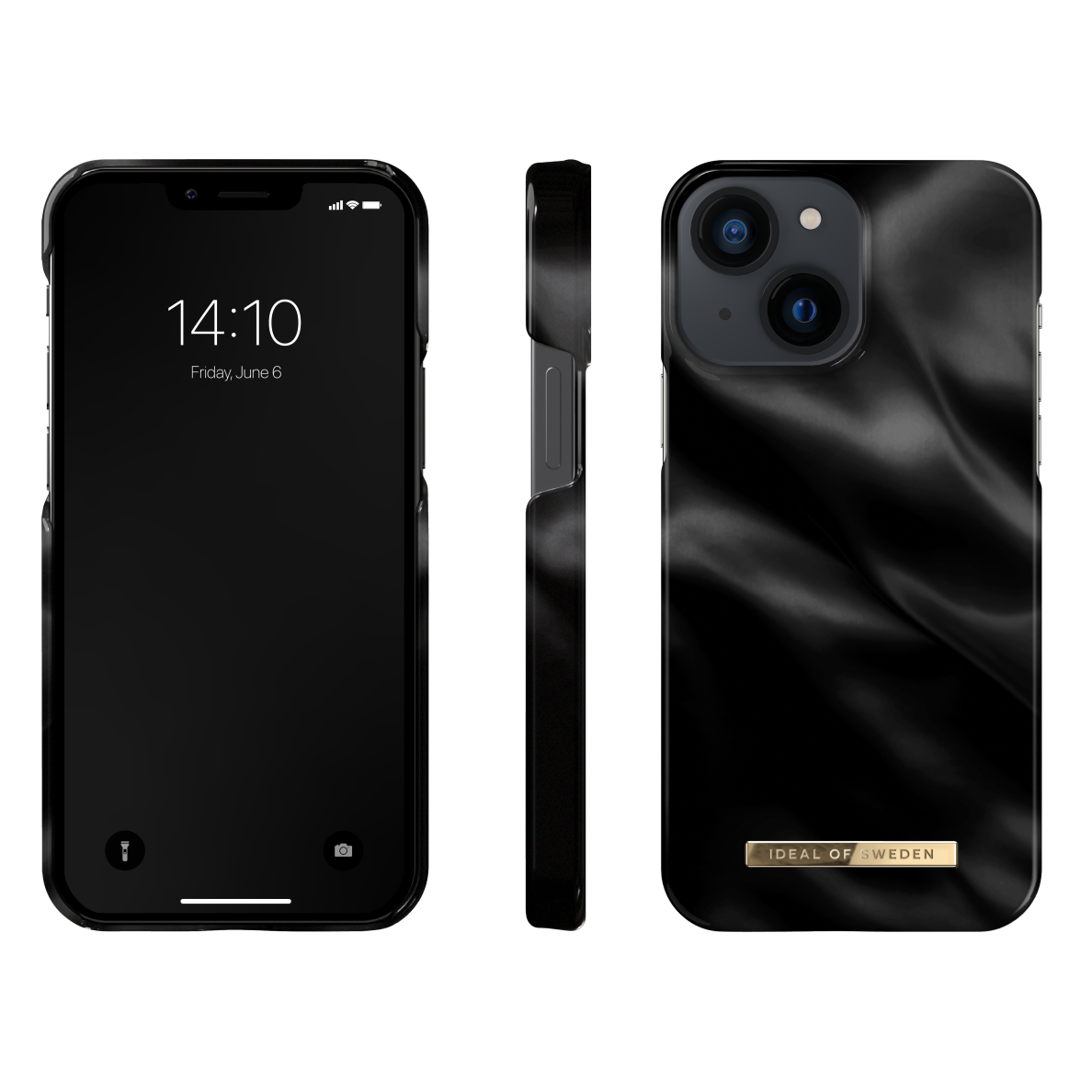 iPhone 13 MINI iDeal Of Sweden nugarėlė Black Satin 2