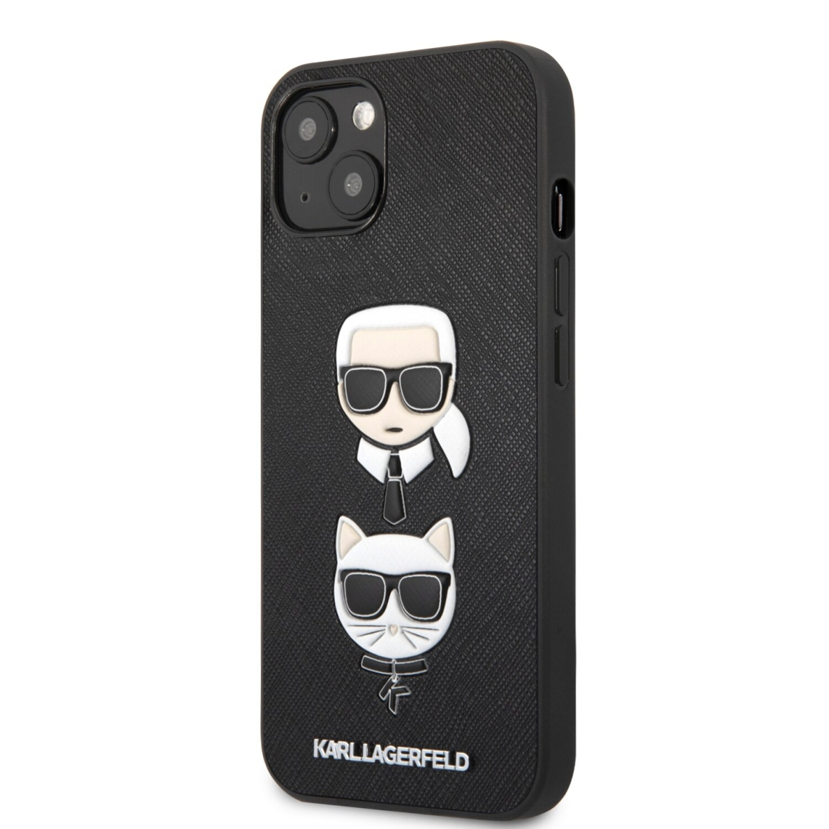 iPhone 13 MINI juoda KARL LAGERFELD nugarėlė KLHCP13SSAKICKCBK 3
