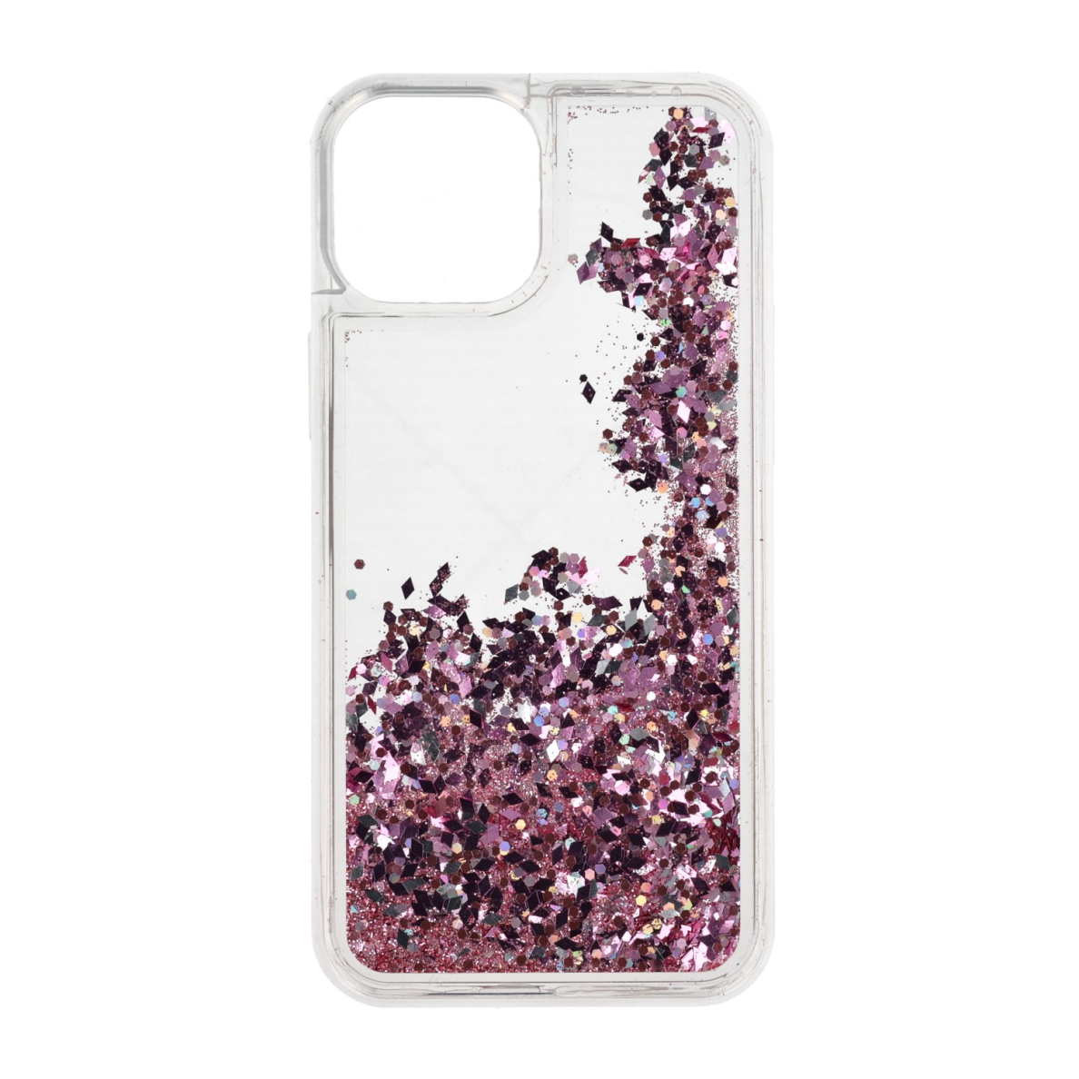 iPhone 13 MINI rausva WATER SPARKLE nugarėlė