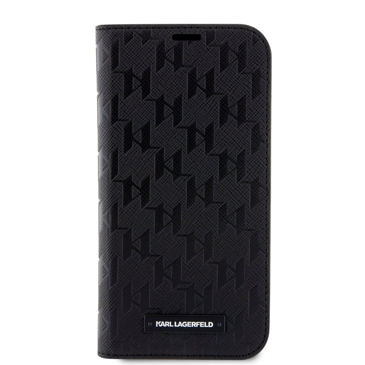 iPhone 13 PRO Black PU Saffiano Monogram KARL LAGERFELD dėklas 1
