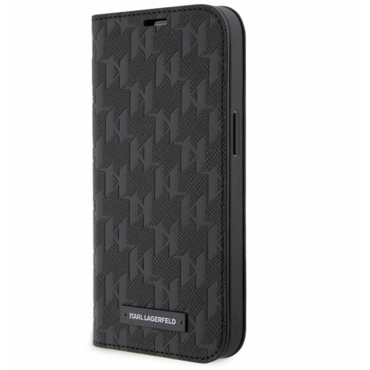 iPhone 13 PRO Black PU Saffiano Monogram KARL LAGERFELD dėklas 2