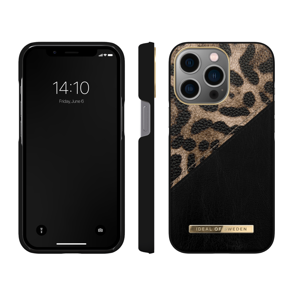 iPhone 13 PRO iDeal Of Sweden nugarėlė Midnight Leopard 2