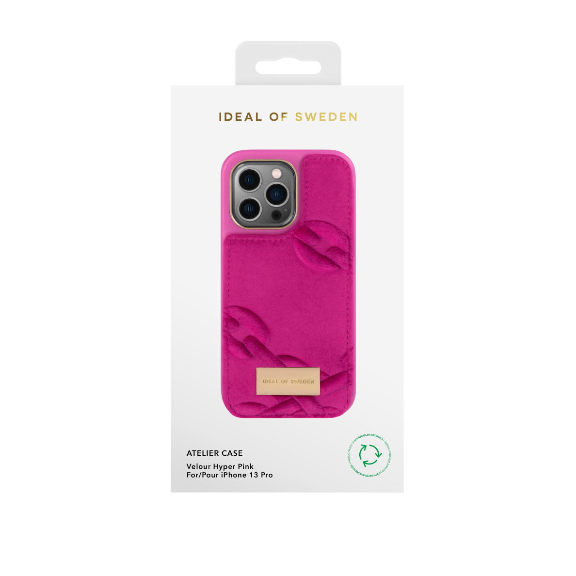 iPhone 13 PRO iDeal Of Sweden nugarėlė Velour Hyper Pink 1
