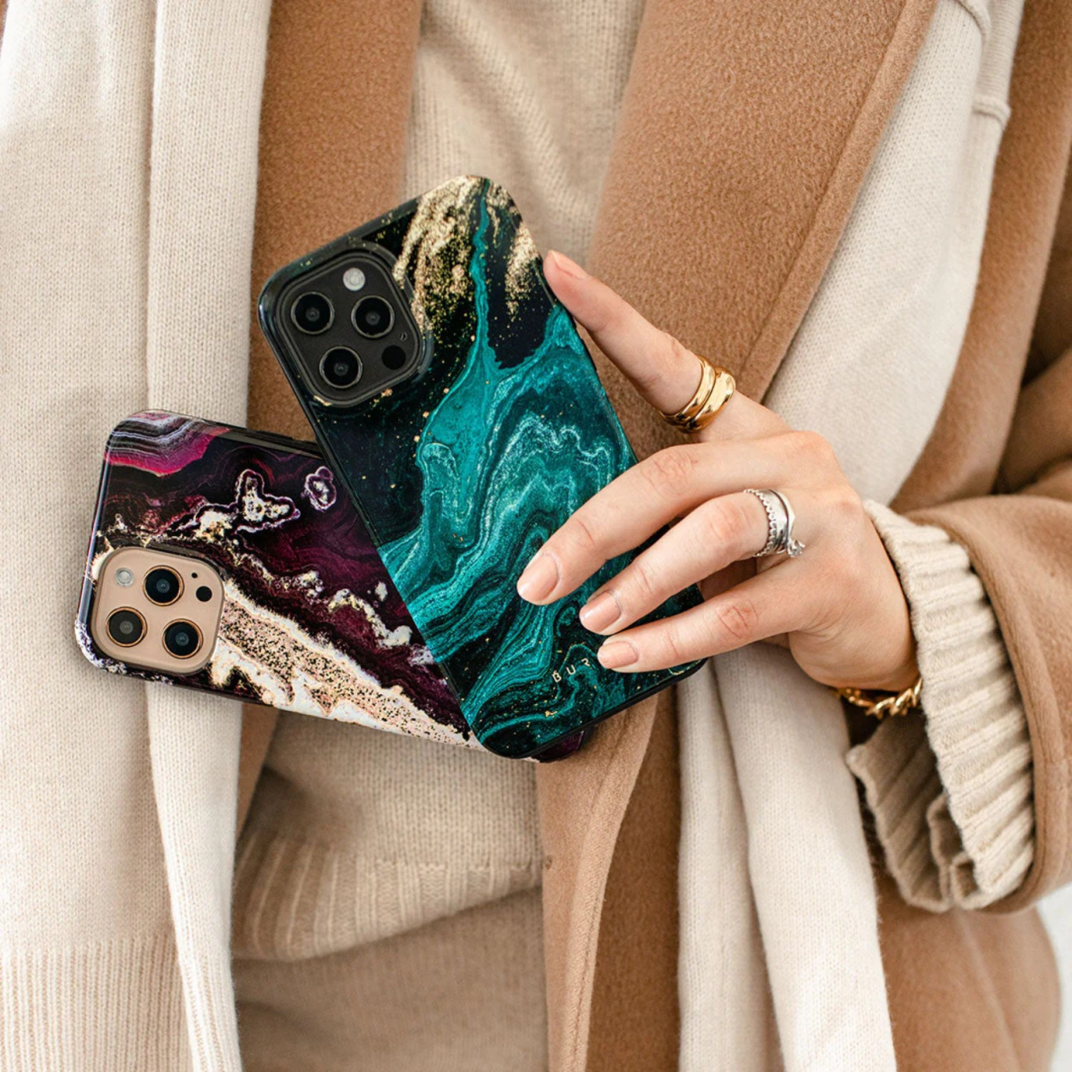 iPhone 13 PRO MAX / 12 PRO MAX Magsafe Emerald Pool Tough BURGA nugarėlė 5