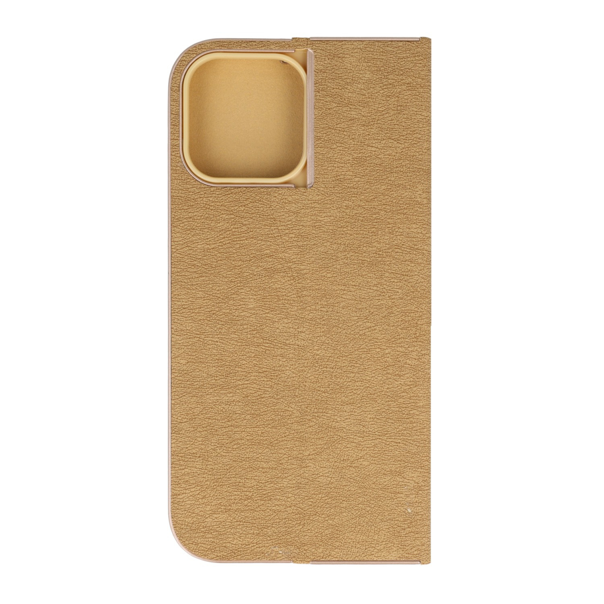 Iphone 13 PRO MAX aukso spalvos VENBOOK dėklas 2