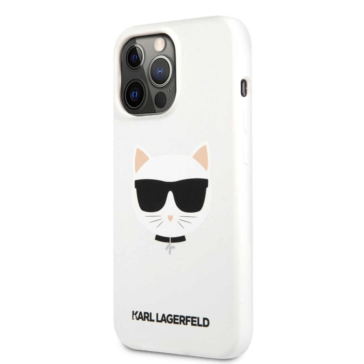 iPhone 13 PRO MAX balta KARL LAGERFELD nugarėlė KLHCP13XSLCHWH 2