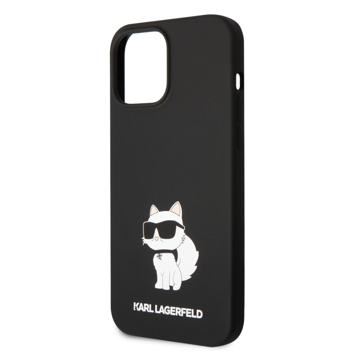 iPhone 13 PRO MAX black NFT Liquid Silicone KARL LAGERFELD nugarėlė 5