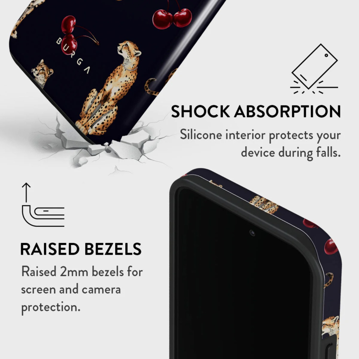 iPhone 13 PRO MAX / 12 PRO MAX Magsafe Cougar Tough BURGA nugarėlė 4