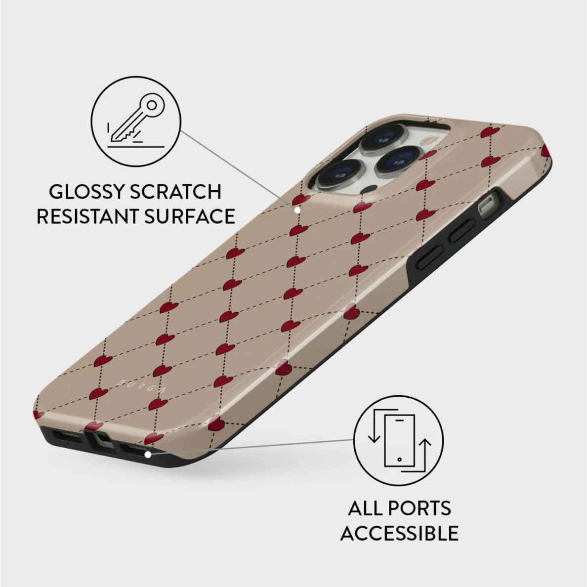 iPhone 13 PRO MAX Magsafe Love Letter Tough BURGA nugarėlė 2