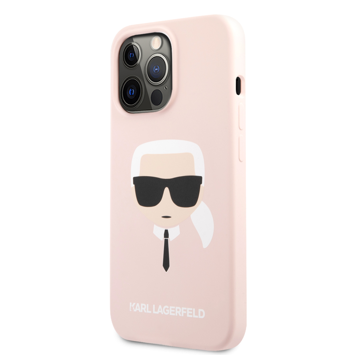 iPhone 13 PRO MAX šviesiai rožinė KARL LAGERFELD nugarėlė KLHCP13XSLKHLP 2