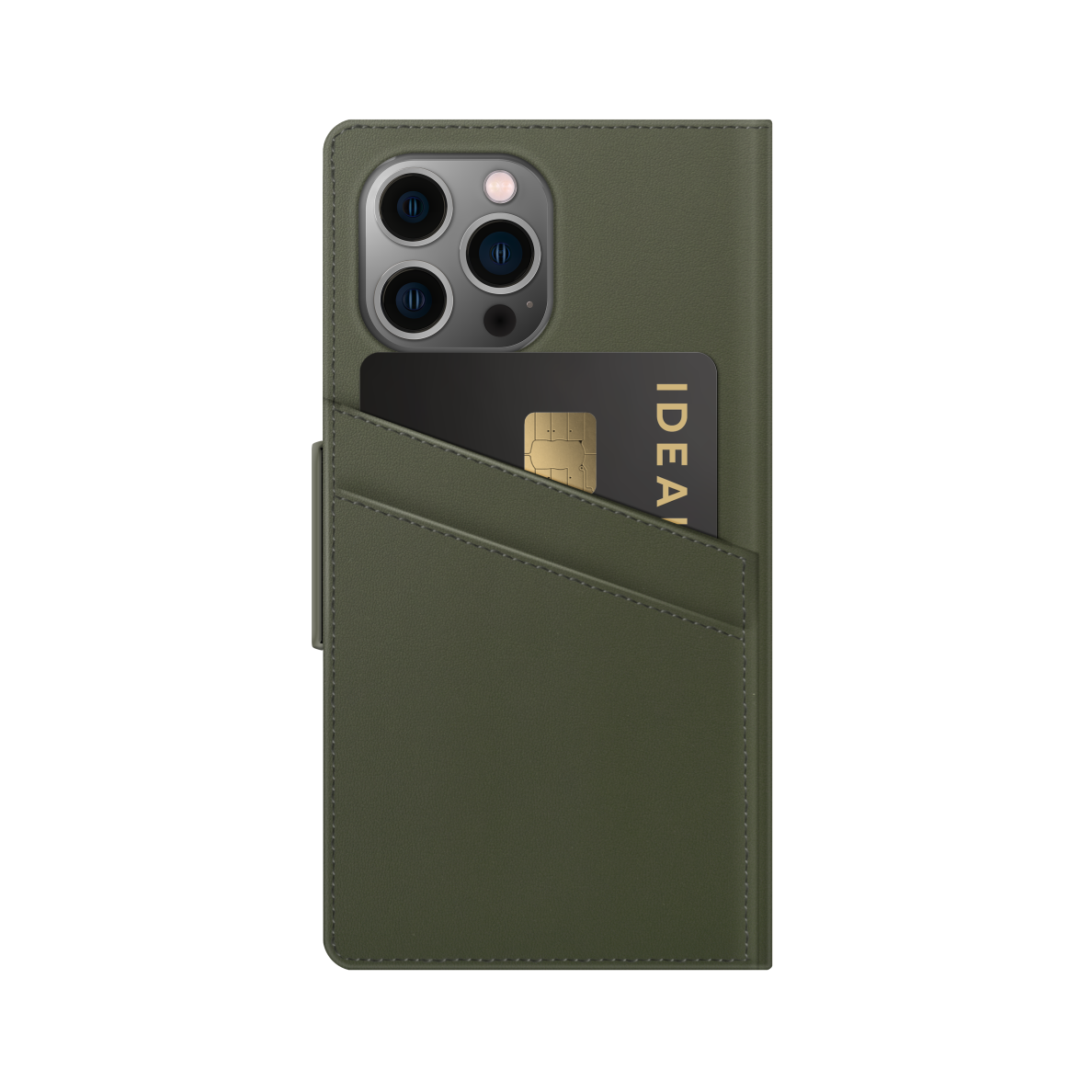 iPhone 13 PRO MAX/12 PRO MAX iDeal Of Sweden dėklas Intense Khaki 4