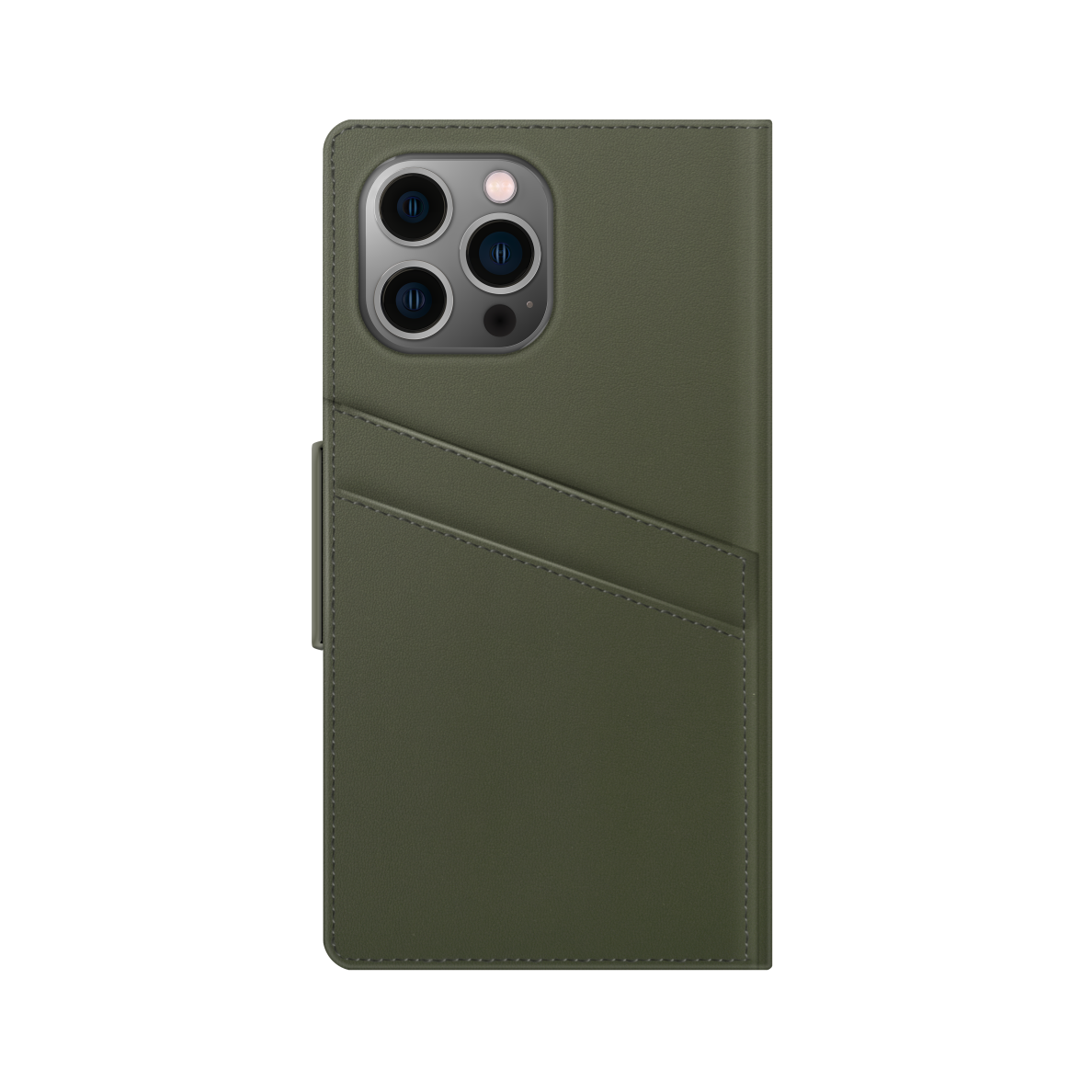 iPhone 13 PRO MAX/12 PRO MAX iDeal Of Sweden dėklas Intense Khaki 5