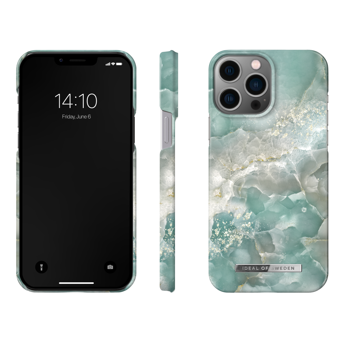 iPhone 13 PRO MAX/12 PRO MAX iDeal Of Sweden nugarėlė Azura Marble 1