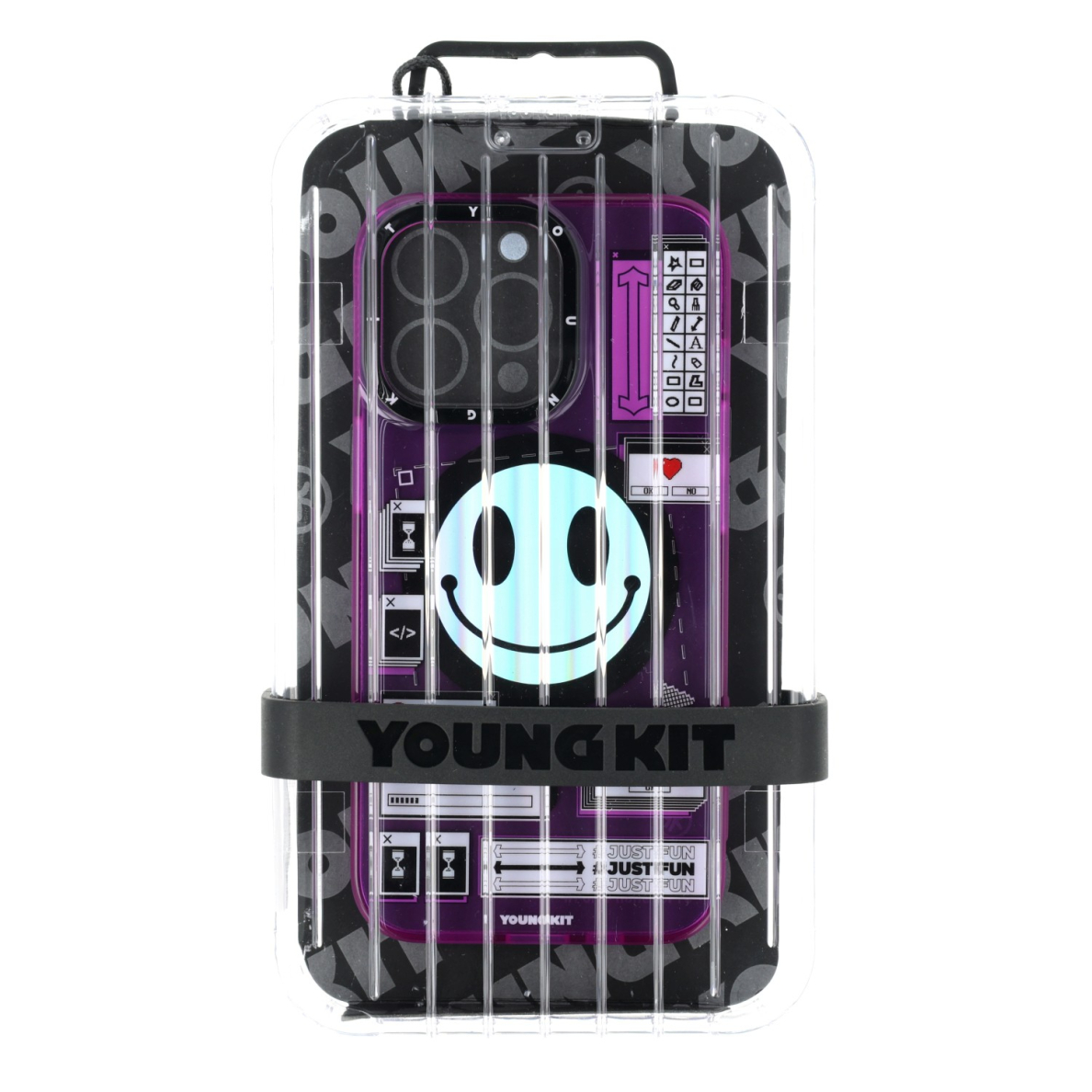 iPhone 13 PRO purple YOUNGKIT MagSafe Source Code nugarėlė 1 iPhone 13 PRO purple YOUNGKIT MagSafe Source Code nugarėlė 1