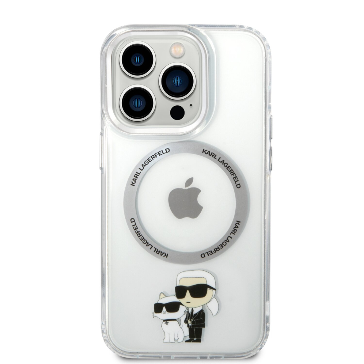 iPhone 13 PRO transparent NFT Compatible Magsafe KARL LAGERFELD nugarėlė 3 iPhone 13 PRO transparent NFT Compatible Magsafe KARL LAGERFELD nugarėlė 3