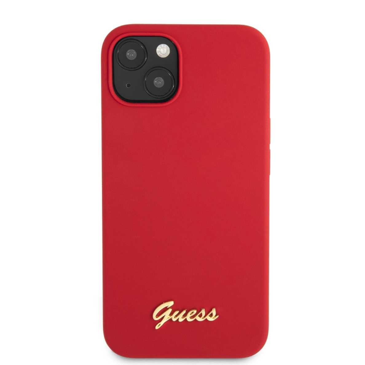 iPhone 13 raudona GUESS nugarėlė GUHCP13MLSLMGRE