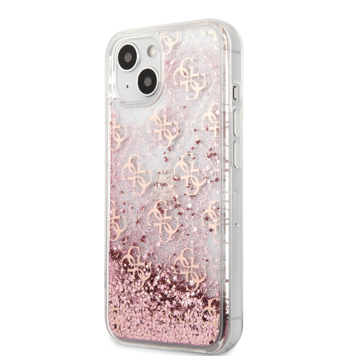 iPhone 13 rožinė water GUESS nugarėlė GUHCP13MLG4GSPG 2