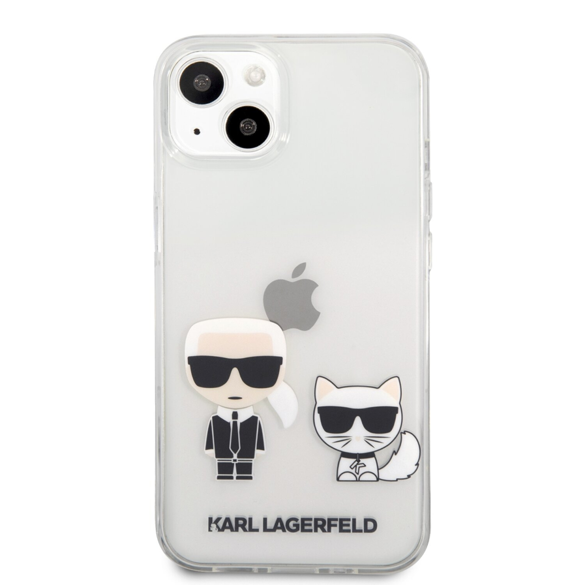 iPhone 13 skaidri KARL LAGERFELD nugarėlė KLHCP13MCKTR 2