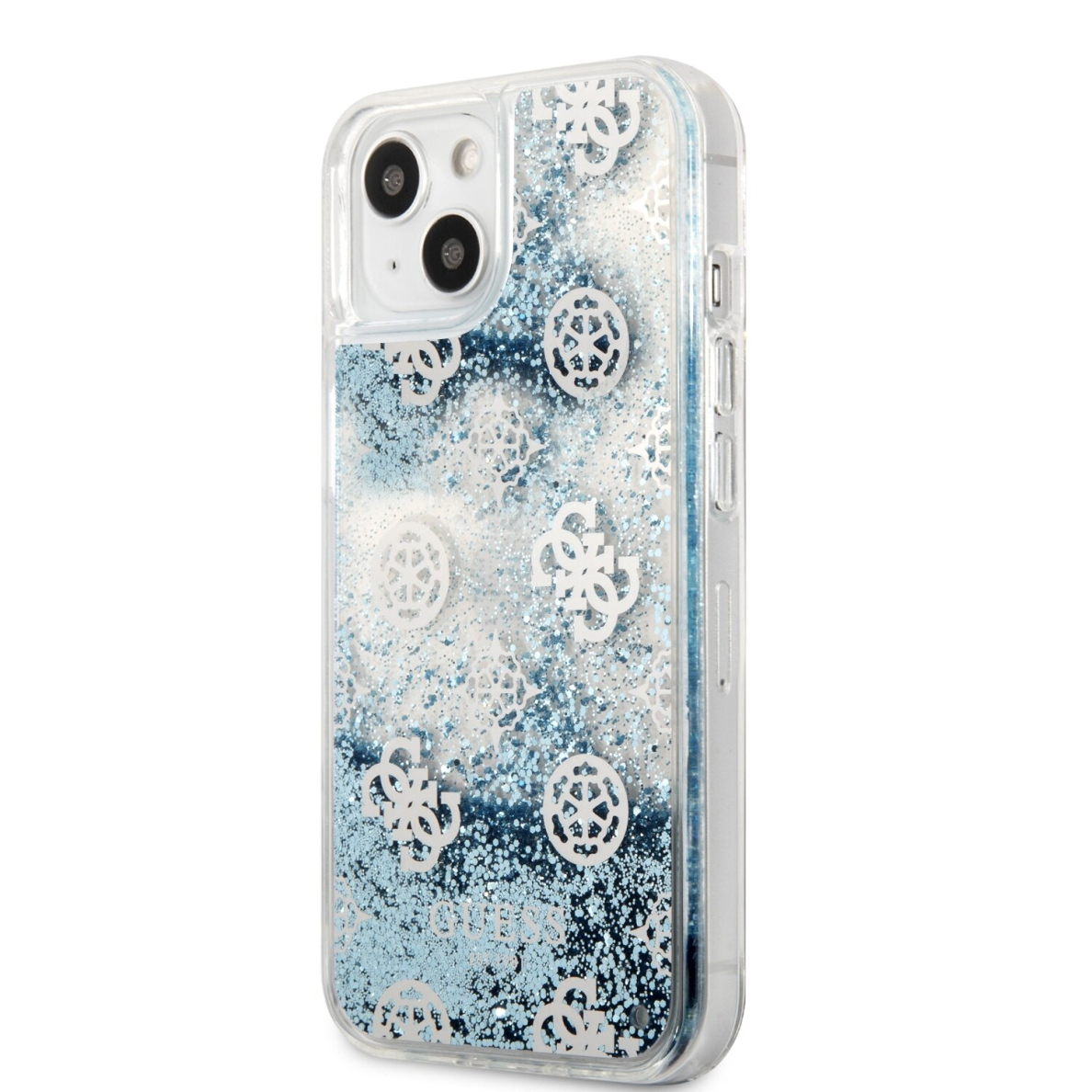 iPhone 13 žydra water GUESS nugarėlė GUHCP13MLGPEBL 2