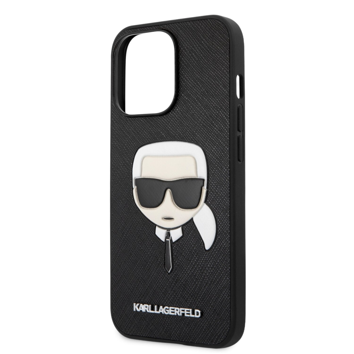 iPhone 13 PRO juoda KARL LAGERFELD nugarėlė KLHCP13LSAKHBK 5