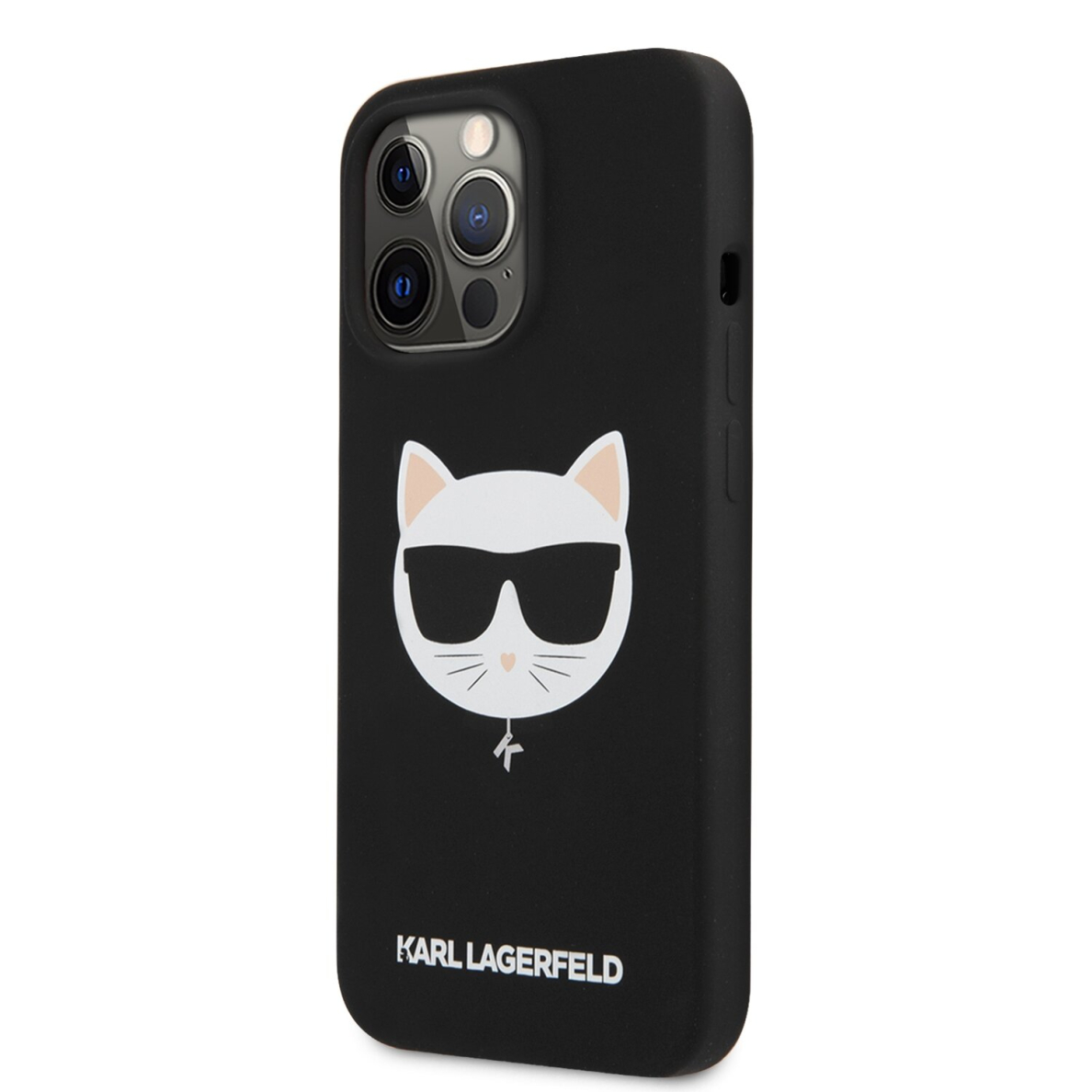 iPhone 13 PRO juoda KARL LAGERFELD nugarėlė KLHCP13LSLCHBK 3