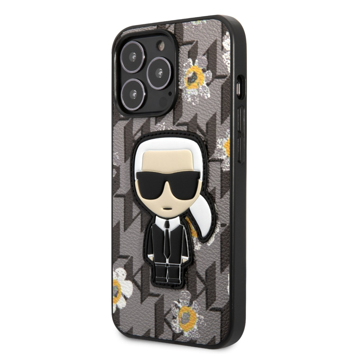 iPhone 13 PRO pilka KARL LAGERFELD nugarėlė KLHCP13LPMNFIK1 2
