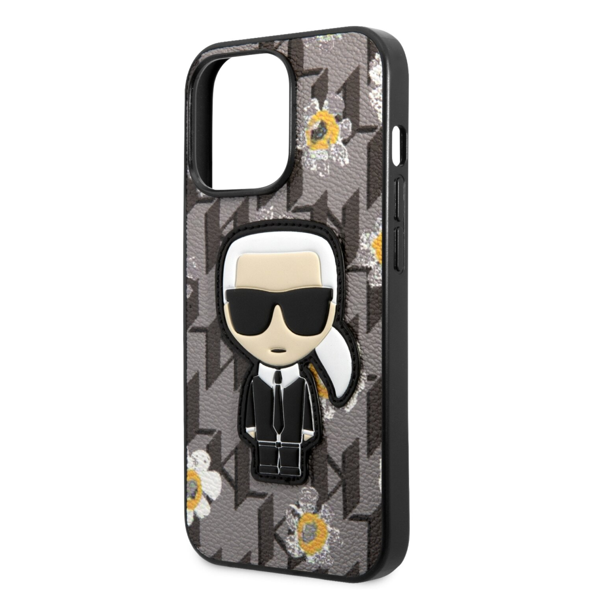 iPhone 13 PRO pilka KARL LAGERFELD nugarėlė KLHCP13LPMNFIK1 5