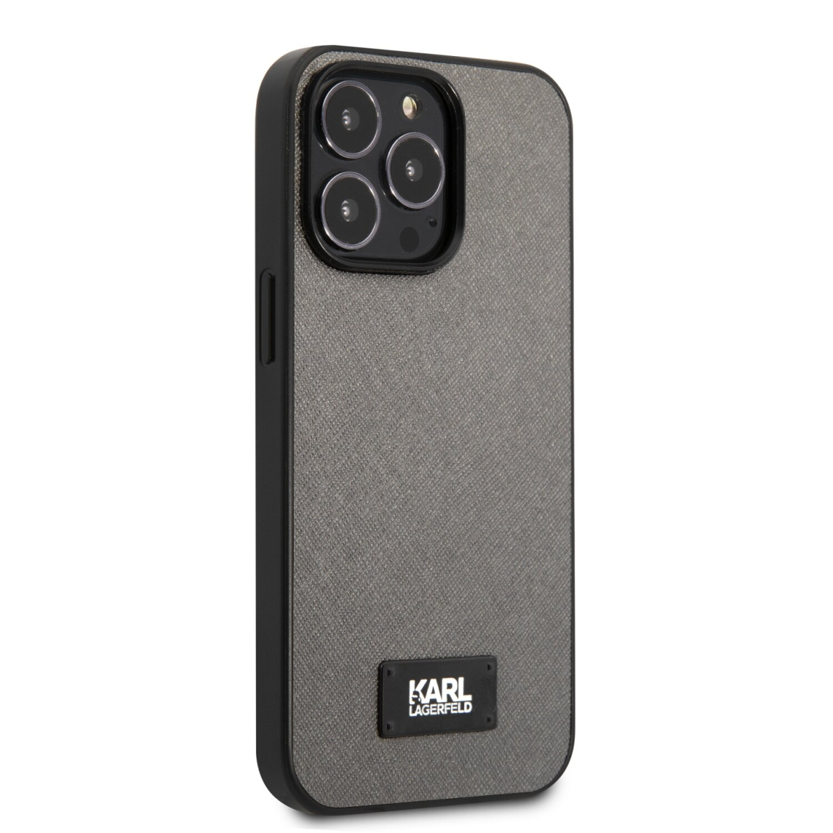 iPhone 13 PRO pilka KARL LAGERFELD nugarėlė KLHCP13LSFMP2DG 4